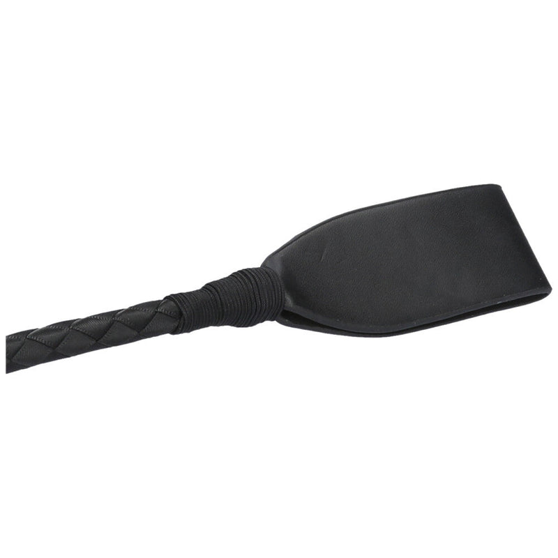 Black Braided Riding Crop
