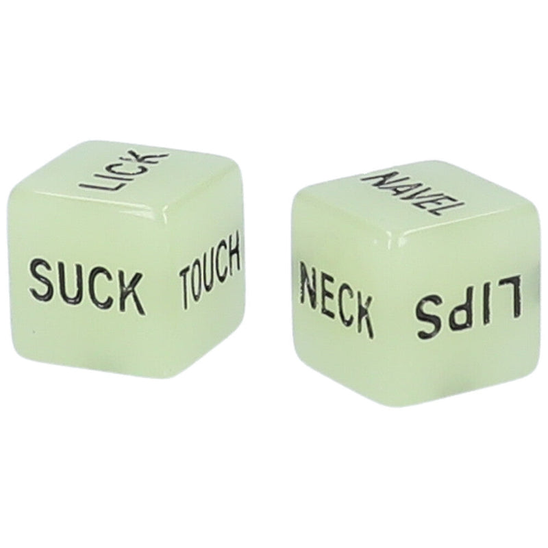Glow-in-the-Dark Foreplay Dice