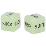 Glow-in-the-Dark Foreplay Dice