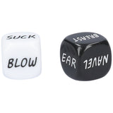 Black & White Foreplay Dice