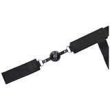 Bondage Restraints with Ball Gag and Cuffs