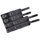 Hog Tie Restraint With Faux Fur Cuffs