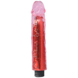 8 Inch Long Deep Penetration Vibrating Dildo