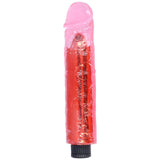 8 Inch Long Deep Penetration Vibrating Dildo