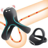 ADMIRE Dual Silicone Vibrating C-Ring with Remote