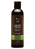 Hemp Seed Massage and Body Oil by Earthly Body