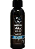 Hemp Seed Massage and Body Oil by Earthly Body