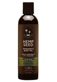Hemp Seed Massage and Body Oil by Earthly Body