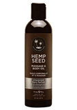 Hemp Seed Massage and Body Oil by Earthly Body