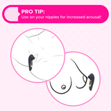 FREE Dolce Silicone Air Pulsating Clit Stimulator in Black - Quick O's During Sex!