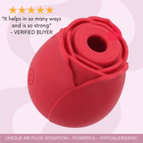 Euphoria #1 Selling Rose Sex Toy Air Pulse Stimulator