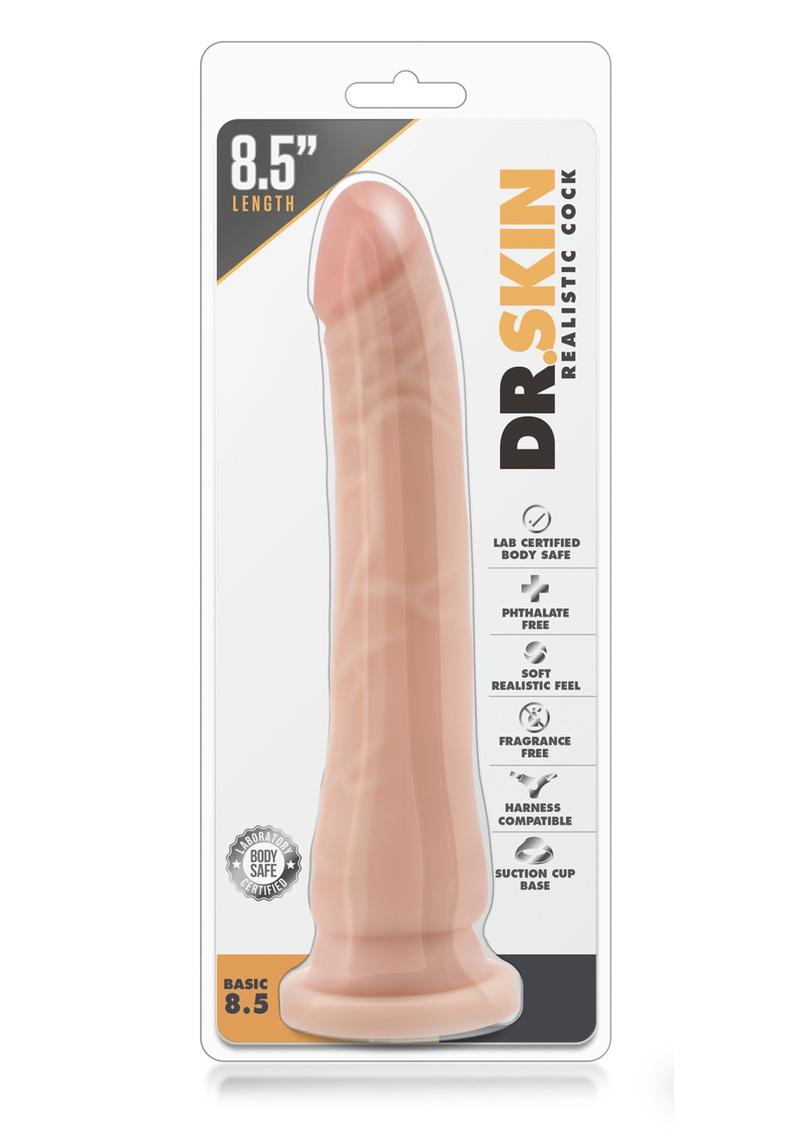 Dr.Skin 8.5in Realistic Cock