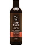 Hemp Seed Massage and Body Oil by Earthly Body
