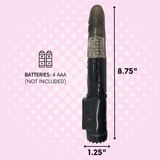 FREE Veined ROTATING Dildo - Rotates on Your G-spot!