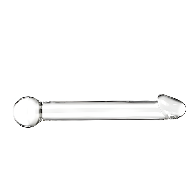 Glaze Glass G-Spot Dildo with Realistic Head