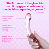 2 FREE Glass SQUIRTING Dildos: Makes Having Squirting Orgasms Easier!