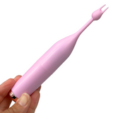 FREE Powerful Pinpoint Clit Stimulation Wand in Pink - Includes 2 Tips!