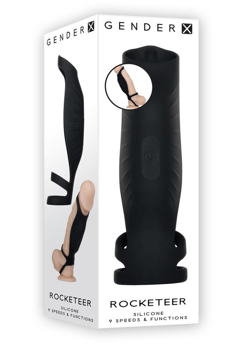 Gender X Rocketeer Rechargeable Penis Sleeve
