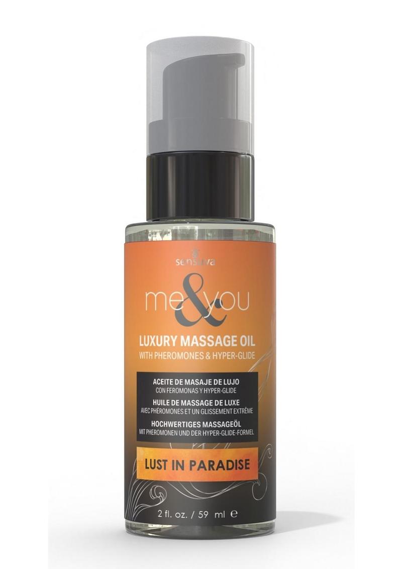 Me & You Pheromone Infused Luxury Massage Oil 2oz