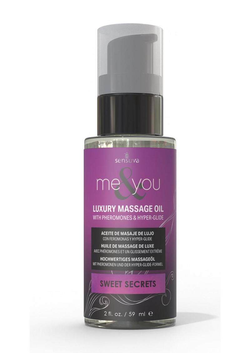 Me & You Pheromone Infused Luxury Massage Oil 2oz