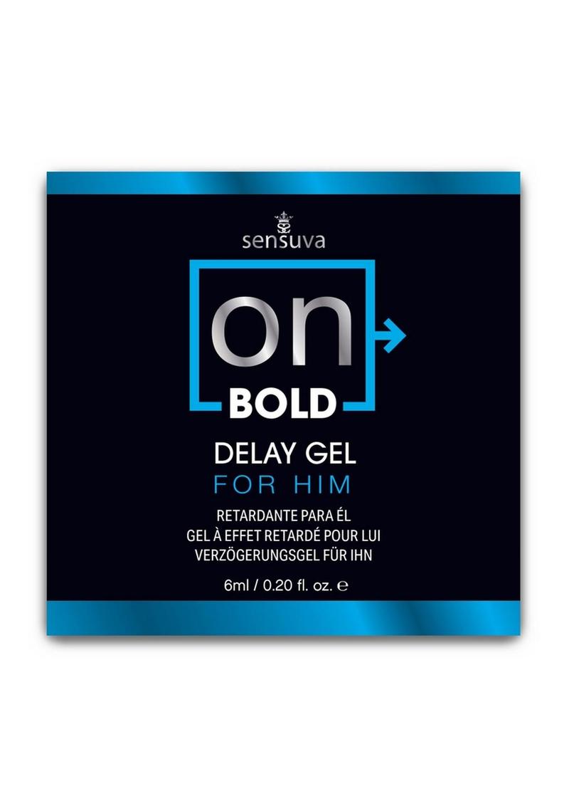 On Bold Delay Gel For Him