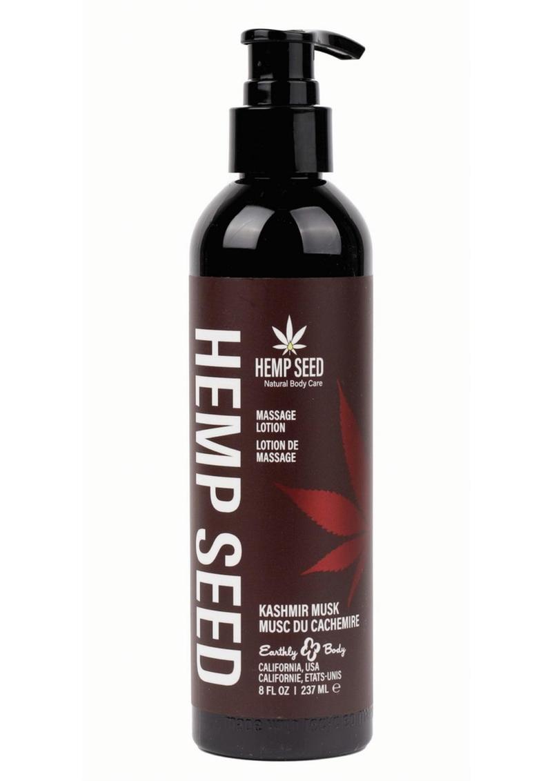 Earthly Body Hemp Seed Massage Lotion 8oz