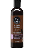 Hemp Seed Massage and Body Oil by Earthly Body
