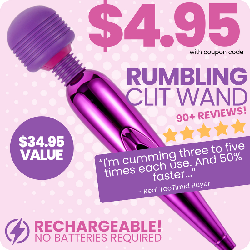 Mini Clit Wand: Take Your Stress Away!