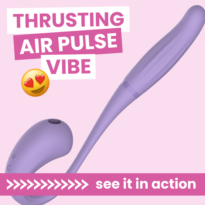 Diva Dream - Air Pulse & Thrusting G-Spot Stimulator