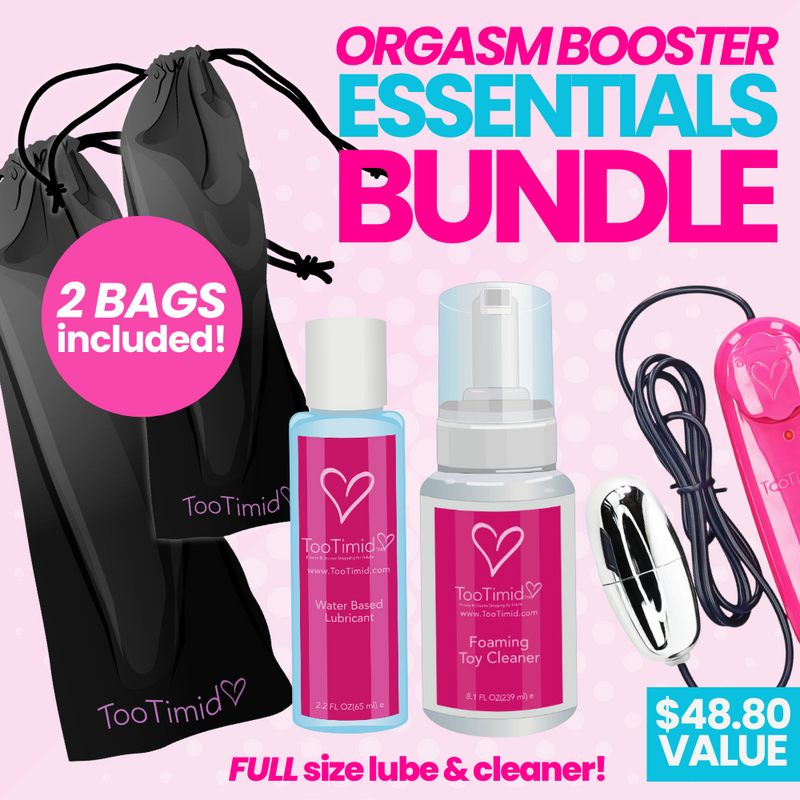 TooTimid Essentials Orgasm Booster Bundle - HUGE Value!