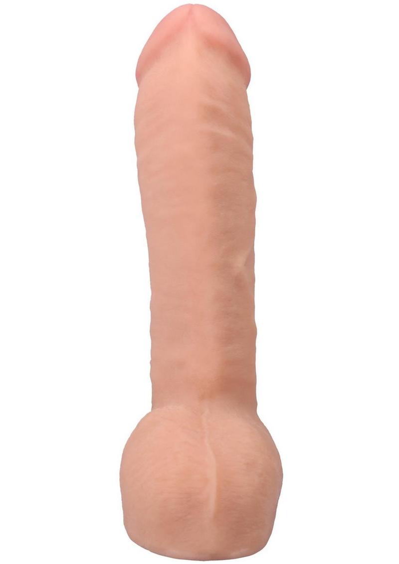 12 Inch Realistic Cock with Balls Ultraskyn Hung Dildo - Removable Vac-U-Lock Suction Cup