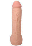 12 Inch Realistic Cock with Balls Ultraskyn Hung Dildo - Removable Vac-U-Lock Suction Cup