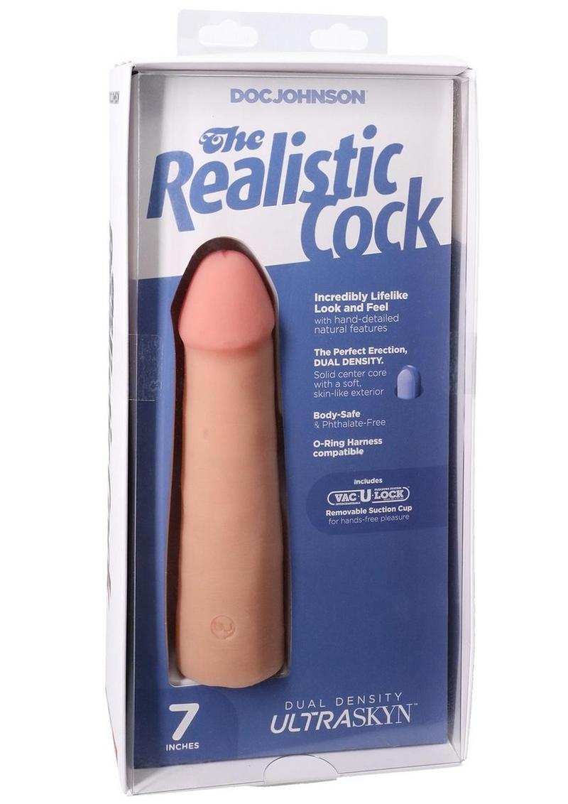 7 Inch Realistic Cock Ultraskyn Dildo