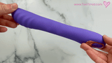 Nu Sensuelle Roxii Rechargeable Silicone Wand with Roller Motion - Ultra Violet