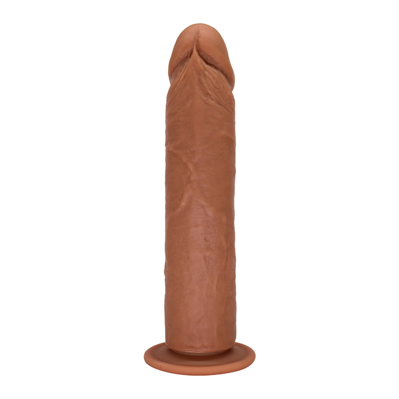 Naughty Silicone Dildo With Strong Suction Cup For A Hands-Free Pounding!