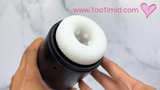 HYPNOTIC Moaning and Warming Thrusting Masturbator - Vibrates and Sucks