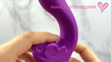 NEW! Fluttering Bliss Silicone Dual Action Butterfly Vibrator - It's Waterproof!