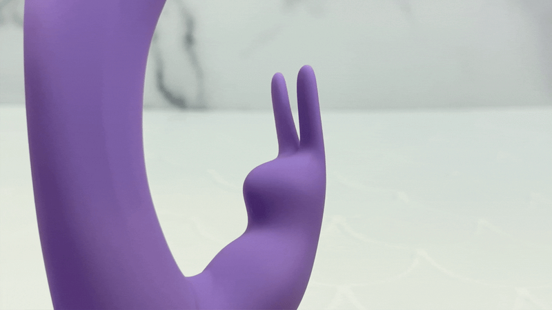 Lavender Trifecta Silicone Triple Stimulator - Powerful Vibes in Dual Motors!