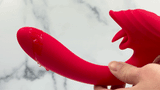 Dual Diva Delight -  Silicone Clit Licking & G-Spot Vibrator