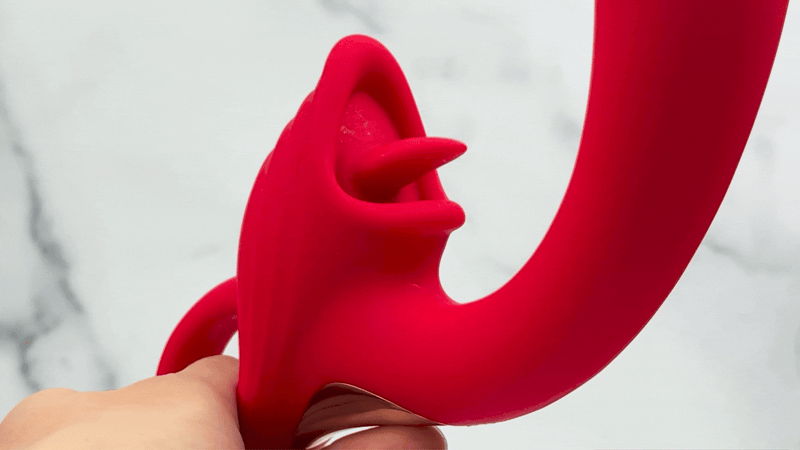 Dual Diva Delight -  Silicone Clit Licking & G-Spot Vibrator