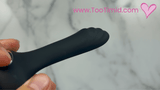 FLIRT Vibrating Silicone C-ring with G-Spot Stimulator & Ball Tickler
