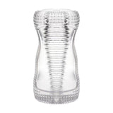 Super Stretchy Clear Ribbed Male Masturbator