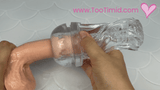 UTOPIA See Through Suction Stroker - Available in Two Colors!