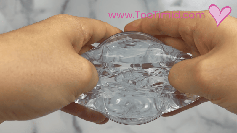 UTOPIA See Through Suction Stroker - Available in Two Colors!