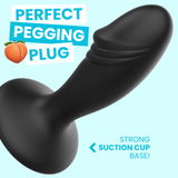 Realistic Silicone Anal Plug - Great for P-Spot Stimulation and Pegging!