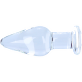 Large Tapered Glass Anal Plug