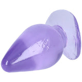 Large Tapered Anal Plug With Flat Base