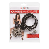 Chrome Hand Cuffs with Chain