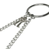 Sex & Mischief O-Ring Metal Handcuffs