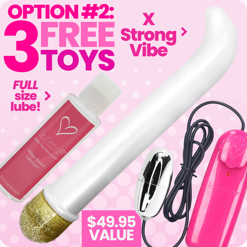 Choose Your Adventure: Pick a Set of 3 Sex Toys!